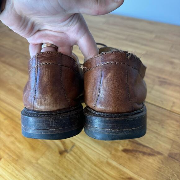 Frye Paul Bal Brown Leather Oxford Dress Shoes Size 11 main image 8